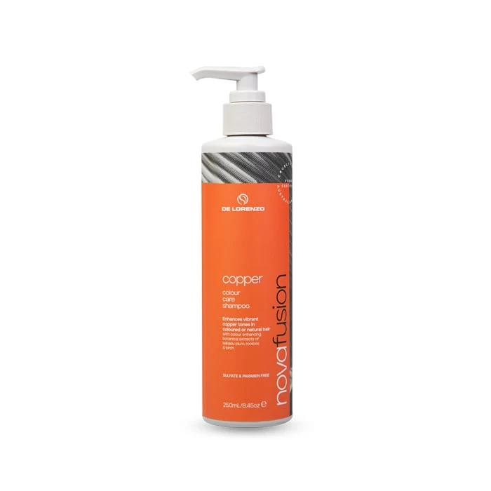 De Lorenzo Novafusion Copper Shampoo 250ml 1 De Lorenzo Novafusion Copper Shampoo 250ml