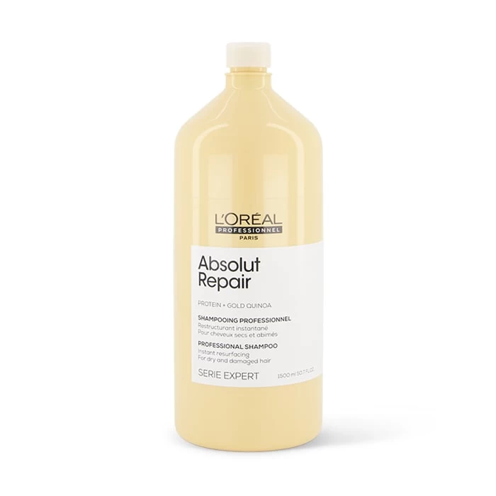L'Oreal Professionnel Absolut Repair Gold Quinoa + Protein Shampoo 1500ml 1 L'Oreal Professionnel Absolut Repair Gold Quinoa + Protein Shampoo 1500ml