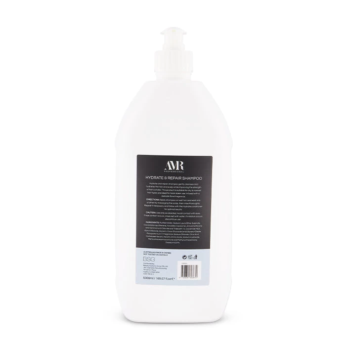 AMR Professional Hydrate & Repair Shampoo 5L 2 AMR Professional Hydrate & Repair Shampoo 5L - Image 2