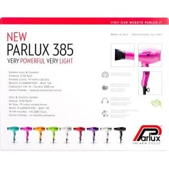 Parlux 385 Powerlight Dryer 2150W Aquamarine -Hair Care Shop 150075 4 28d1ccee 3fe5 4f1a bd74 96f492463326