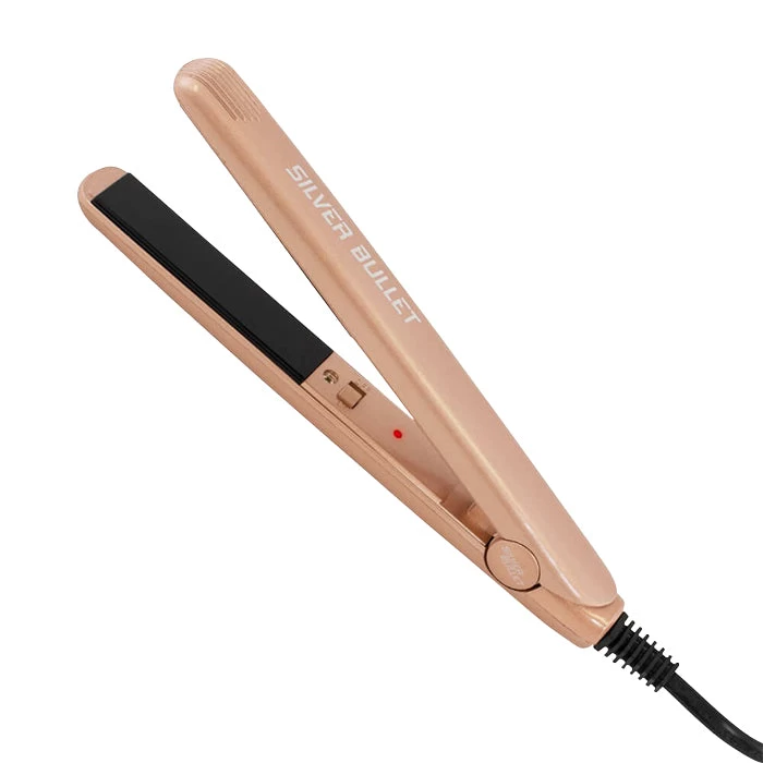 Silver Bullet Mini Hair Straightener Gold 1 Silver Bullet Mini Hair Straightener Gold