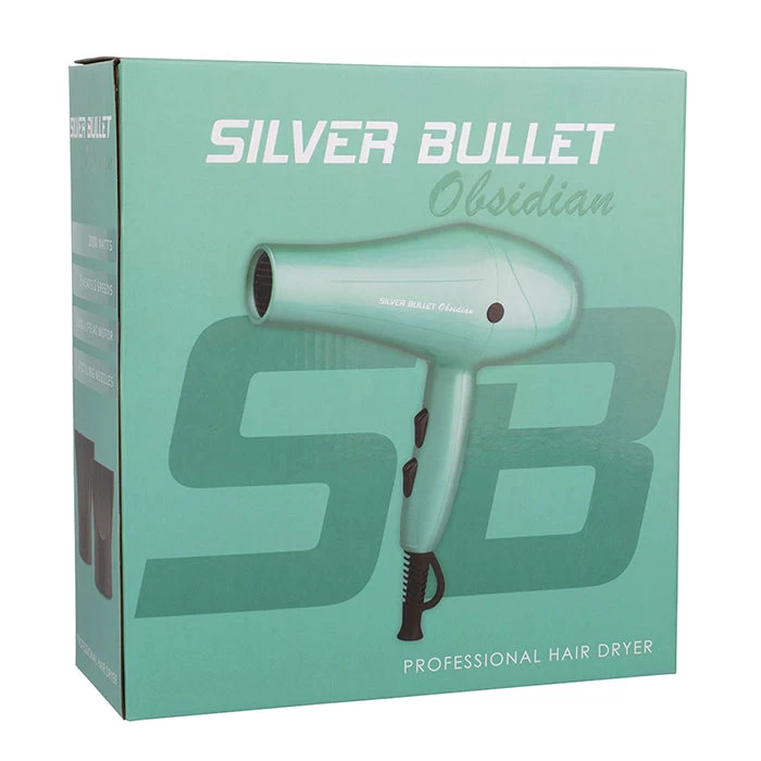 Silver Bullet Obsidian Dryer 2000W - Aqua 2 Silver Bullet Obsidian Dryer 2000W - Aqua - Image 2