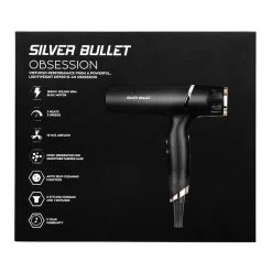 Silver Bullet Obsession Dryer - Black 6 Silver Bullet Obsession Dryer - Black -Hair Care Shop 900582 3
