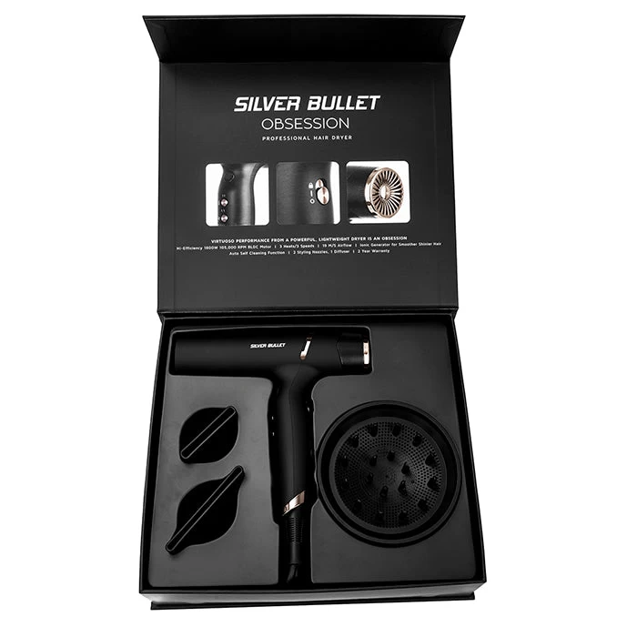 Silver Bullet Obsession Dryer - Black 4 Silver Bullet Obsession Dryer - Black - Image 4