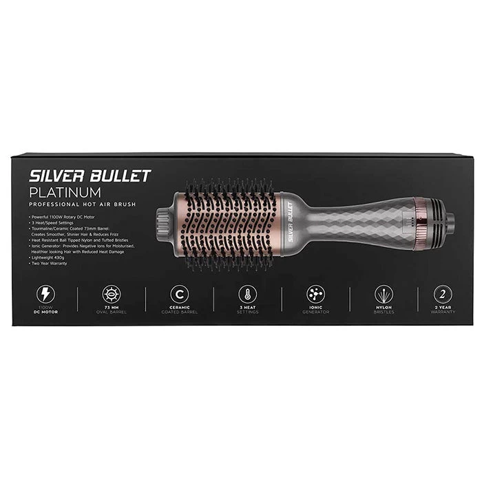 Silver Bullet Platinum Hot Air Brush - Large - 73mm 3 Silver Bullet Platinum Hot Air Brush - Large - 73mm - Image 3
