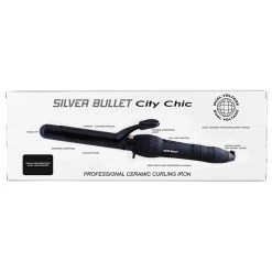 Silver Bullet City Chic Black Curling Iron - 38mm 6 Silver Bullet City Chic Black Curling Iron - 38mm -Hair Care Shop 900664 3