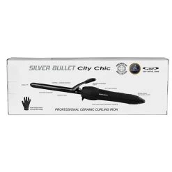 Silver Bullet City Chic Black Curling Iron - 13mm -Hair Care Shop 900676 3
