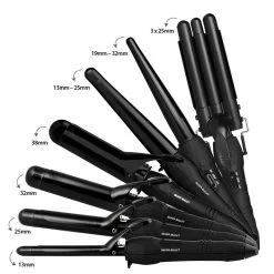 Silver Bullet City Chic Black Curling Iron - 13mm -Hair Care Shop 900676 4
