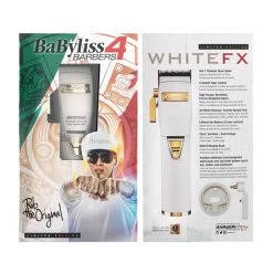 BaBylissPRO WhiteFX Lithium Hair Clipper -Hair Care Shop 900701 4