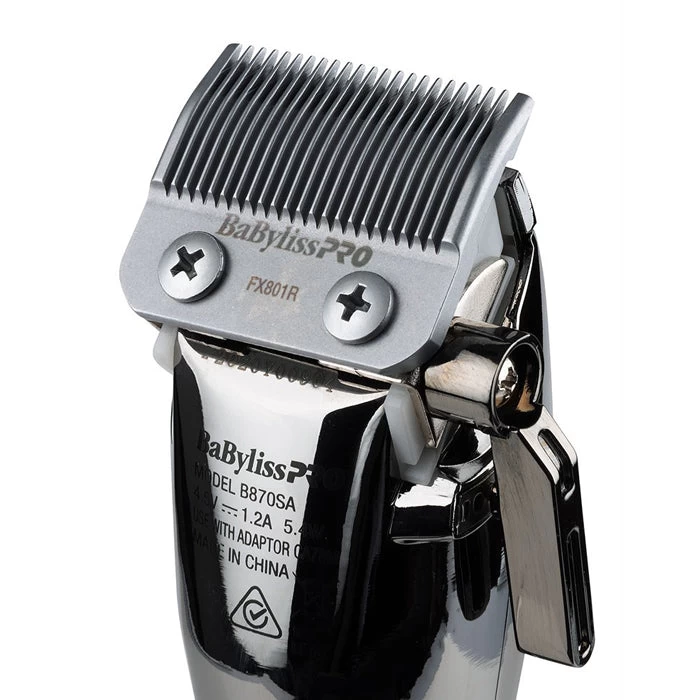 BaBylissPRO SilverFX Lithium Clipper Silver 2 BaBylissPRO SilverFX Lithium Clipper Silver - Image 2