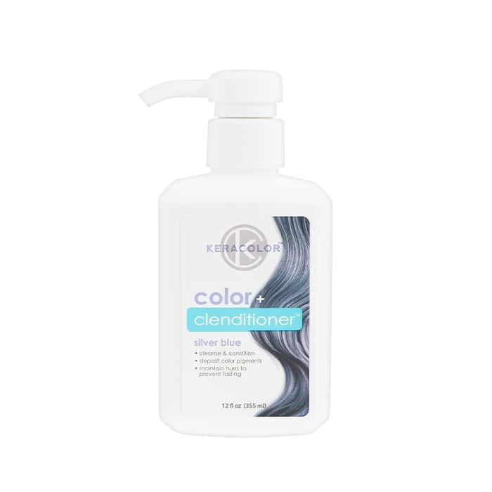 Keracolor Color Clenditioner Colour Shampoo Silver Blue 355ml 1 Keracolor Color Clenditioner Colour Shampoo Silver Blue 355ml