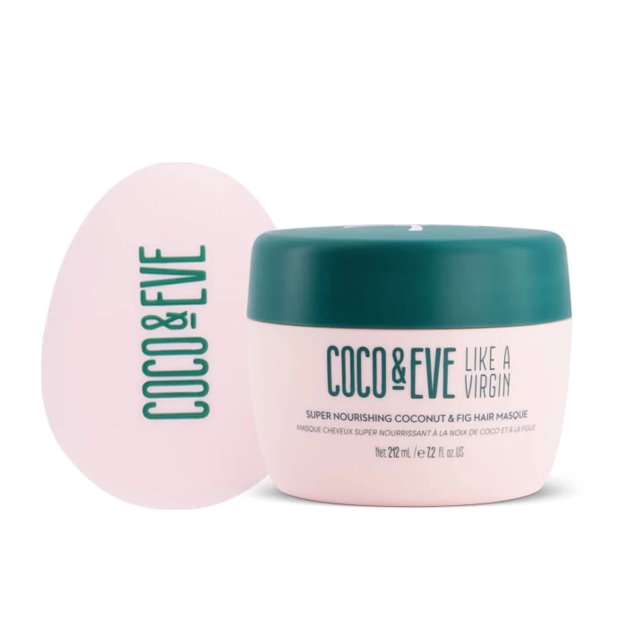 Coco & Eve Like A Virgin Coconut & Fig Hair Masque 212ml + Tangle Tamer 1 Coco & Eve Like A Virgin Coconut & Fig Hair Masque 212ml + Tangle Tamer
