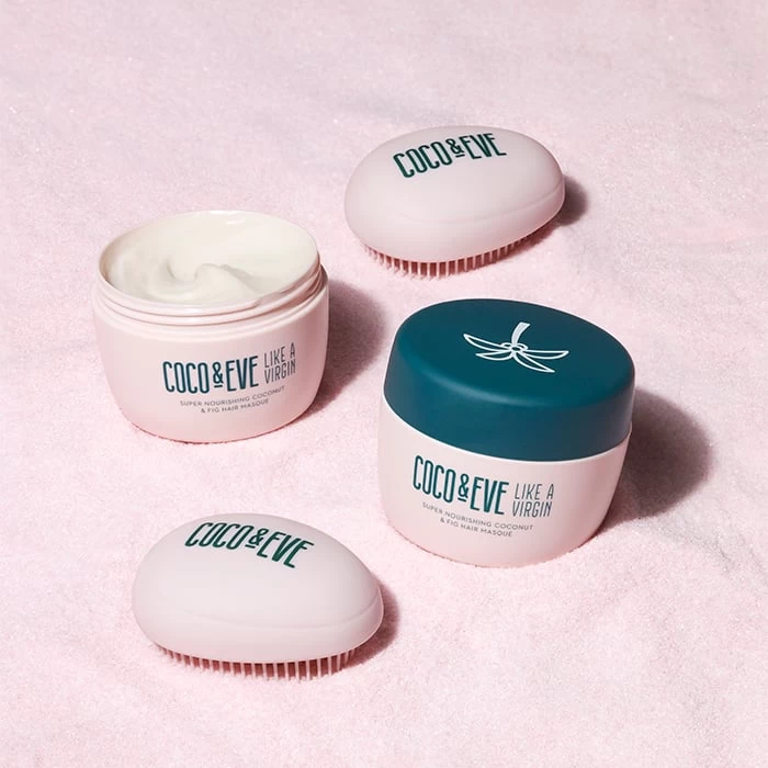 Coco & Eve Like A Virgin Coconut & Fig Hair Masque 212ml + Tangle Tamer 5 Coco & Eve Like A Virgin Coconut & Fig Hair Masque 212ml + Tangle Tamer - Image 5