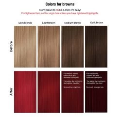 Celeb Luxury Viral Colourwash Original Extreme Red 244ml -Hair Care Shop CLL044 5