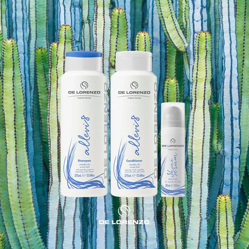 De Lorenzo ALLEVI8 Shampoo 375ml 2 De Lorenzo ALLEVI8 Shampoo 375ml - Image 2