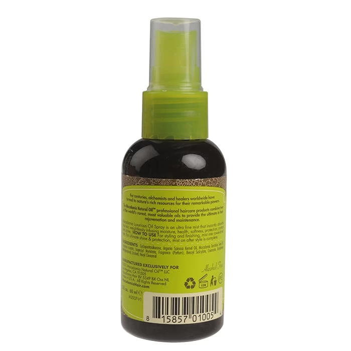 Macadamia Oil Spray 60ml 2 Macadamia Oil Spray 60ml - Image 2
