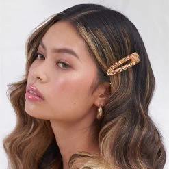 Evalina Jolie Hair Clip Orange -Hair Care Shop EVA106051 3