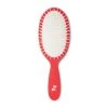 FuzzFighters Detangling Oval Cushion Brush Red