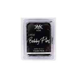 KYK Hair Bobby Pin Tub Black 60mm 500g
