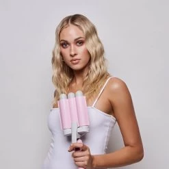 Mermade Hair Waver Pro Pink 32mm -Hair Care Shop MHW001 6