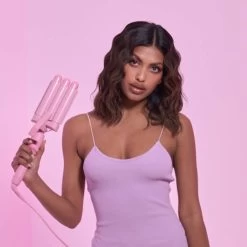 Mermade Mini Hair Waver Pro Pink 25mm -Hair Care Shop MHW003 3