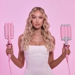 Mermade Mini Hair Waver Pro Pink 25mm -Hair Care Shop MHW003 4