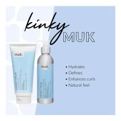 Muk Kinky Muk Curl Leave In Moisturiser 200ml -Hair Care Shop MUK008 3