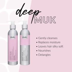 Muk Deep Muk Ultra Soft Shampoo 300ml -Hair Care Shop MUK026 3