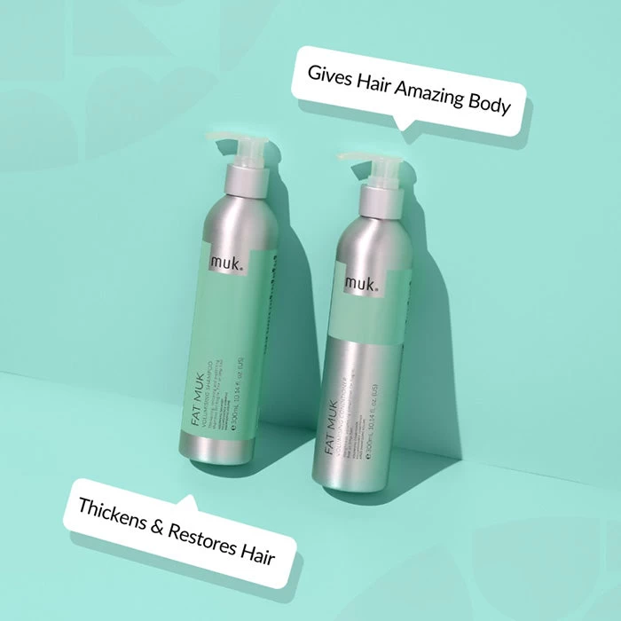 Muk Fat Muk Volumising Shampoo 300ml 2 Muk Fat Muk Volumising Shampoo 300ml - Image 2