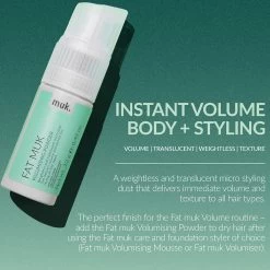 Muk Fat Muk Volumising Powder 12g -Hair Care Shop MUK219 3