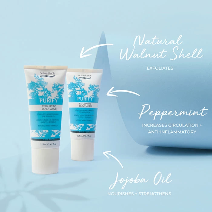 Natural Look Purify Exfoliating Scalp Scrub 125ml 2 Natural Look Purify Exfoliating Scalp Scrub 125ml - Image 2