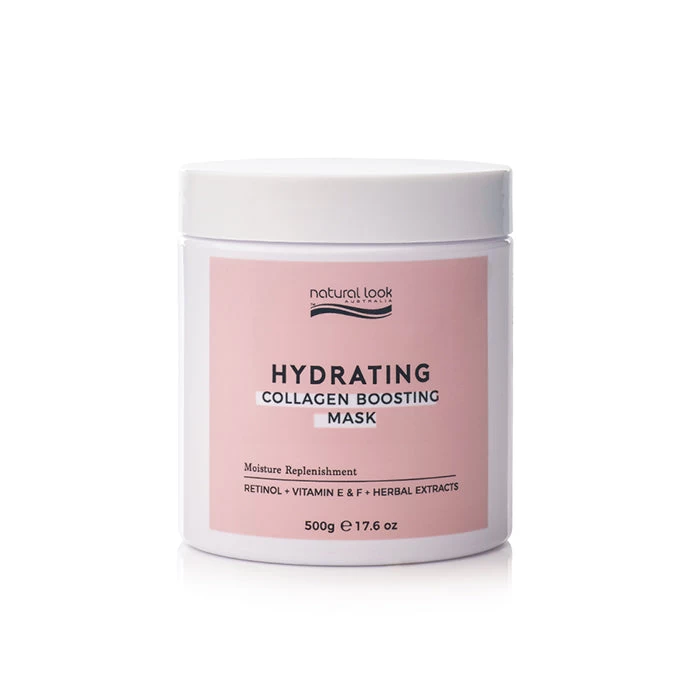 Natural Look Skincare Hydrating Collagen Boosting Mask 500g 1 Natural Look Skincare Hydrating Collagen Boosting Mask 500g