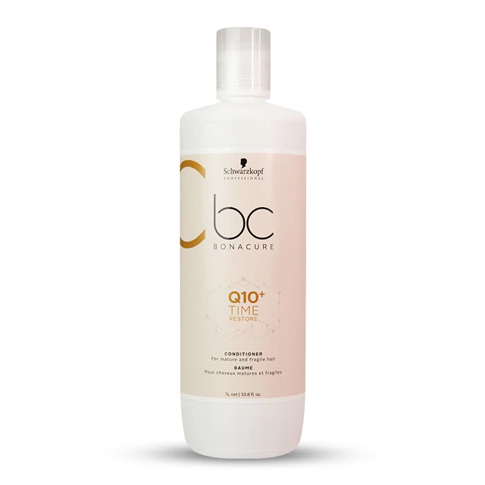 Schwarzkopf Bonacure Q10 Time Restore Conditioner 1L 1 Schwarzkopf Bonacure Q10 Time Restore Conditioner 1L
