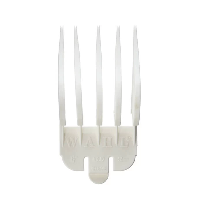 Wahl Clipper Attachment Guides Size #10 White 1 Wahl Clipper Attachment Guides Size #10 White